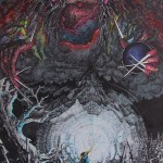 "La lampe de galadriel" - 50X65cm - 1984